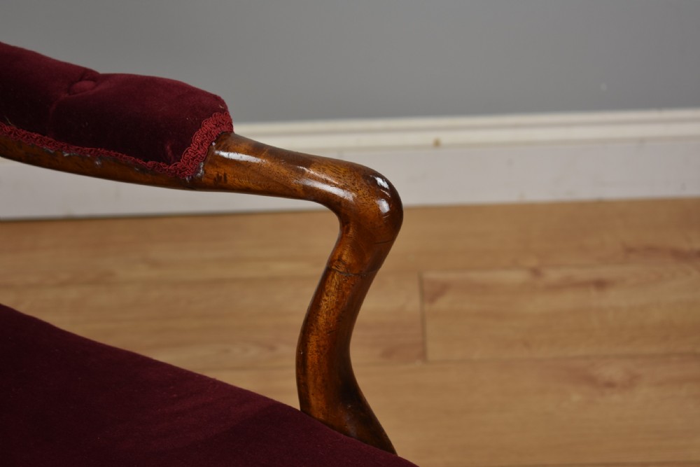 Victorian Mahogany Armchair  View IX