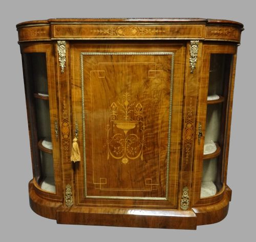 Wonderful Walnut Credenza of Small Proportions