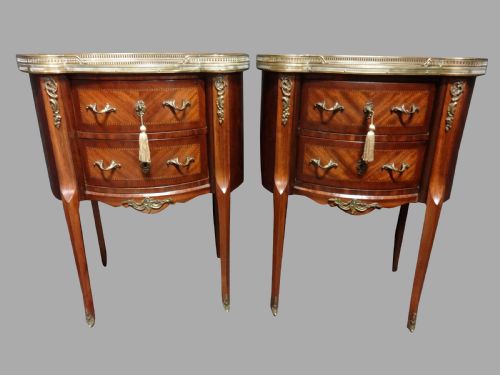 Wonderful Pair French Chests of Drawers