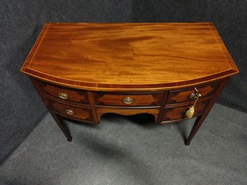 fig 1. A Good Inlaid Georgian Sideboard of Small Proportions
