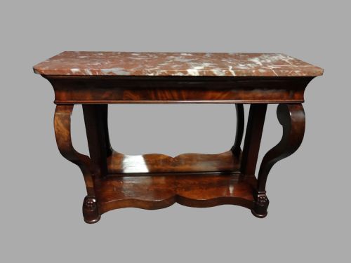 Very Good William 4th Mahogany Console Table