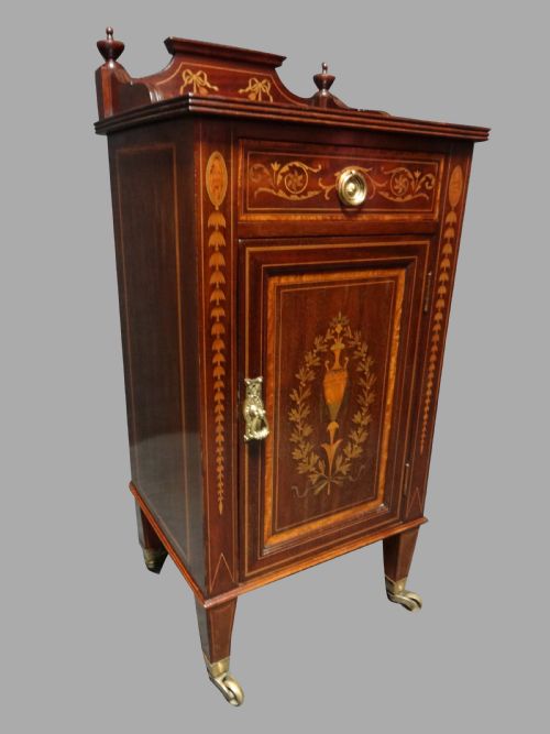 Lovely Inlaid Cabinet by Maple and Co