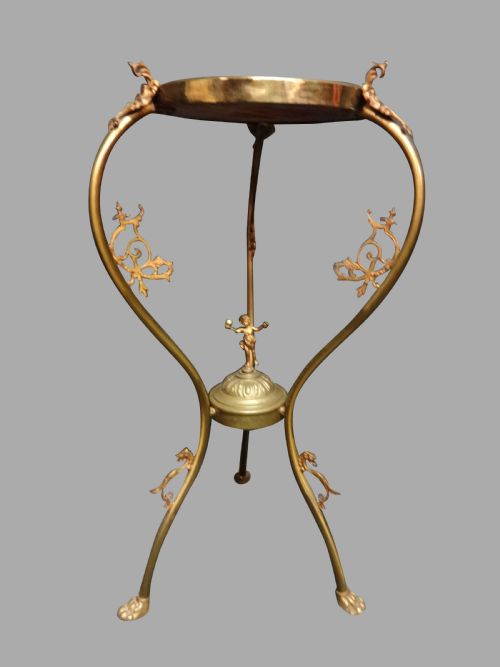 A Very Good French Marble Topped Stand