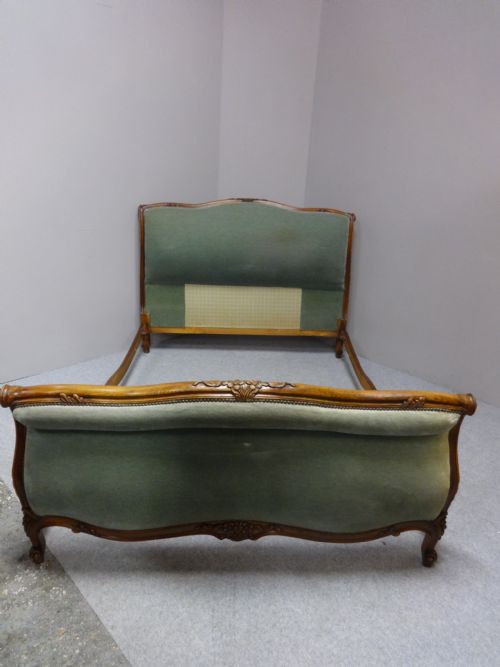 Lovely French  Roll End Double Bed