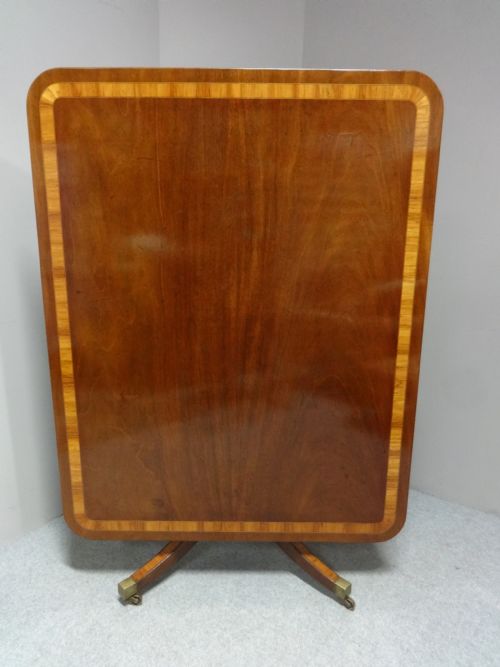 Large Georgian Mahogany Pedestal Dining Table