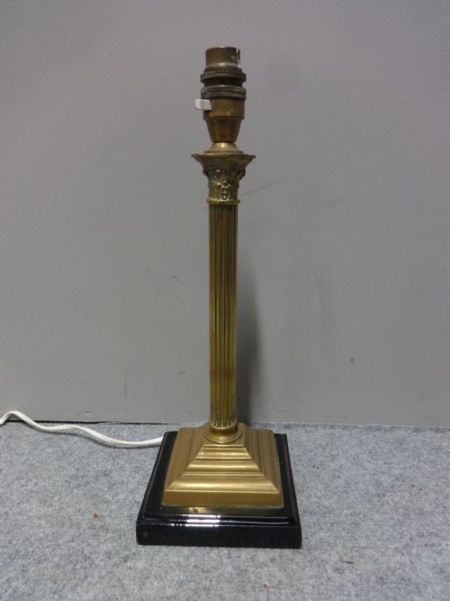 Victorian Brass Table Lamp