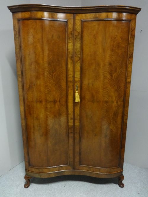 Good Burr Walnut Wardrobe