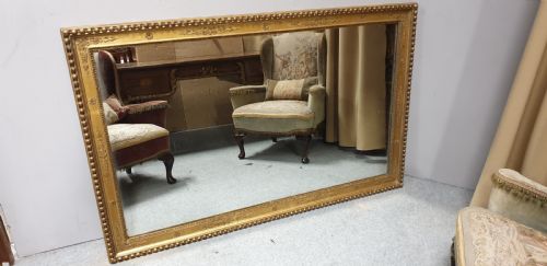 Large French Gilt Mirror