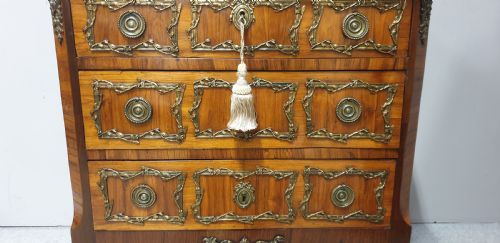 SUPERB C18TH FRENCH COMMODE CHEST OF DRAWERS - ADDITIONAL PHOTO 5