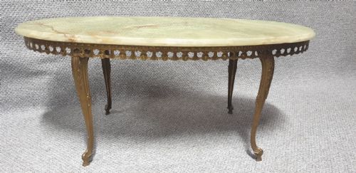 Marble Topped Coffee Table