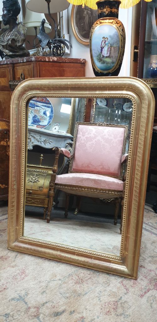 French Gilt Wall Mirror