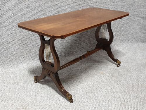 Good Inlaid Mahogany Coffee Table