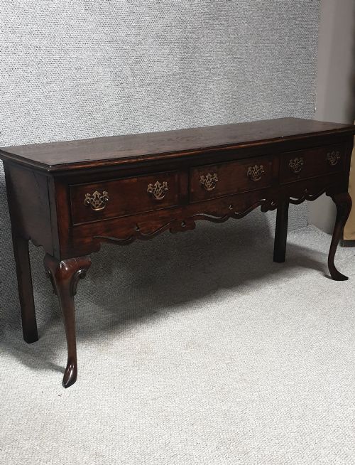 Solid Oak Dresser Base