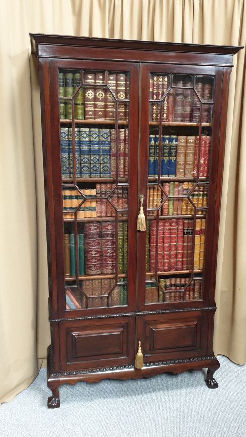 Mahogany  Chippendale Bookcase