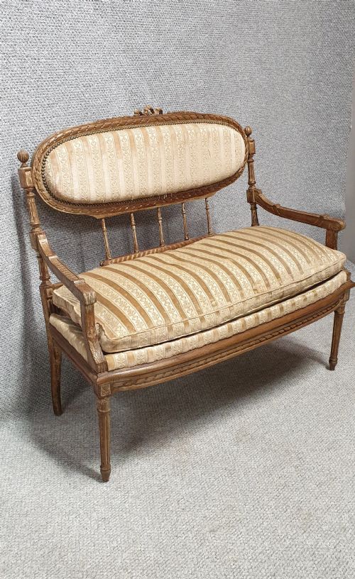 French Two Seater Window Sofa