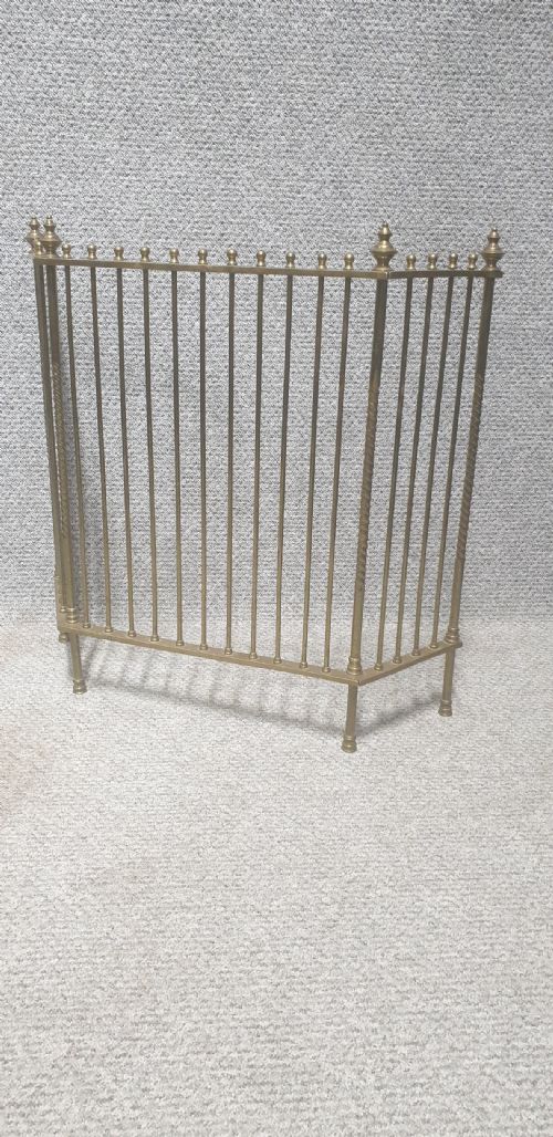 Victorian Brass Adjustable Fireguard