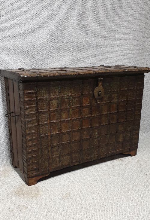 Iron Bound Dowry Chest