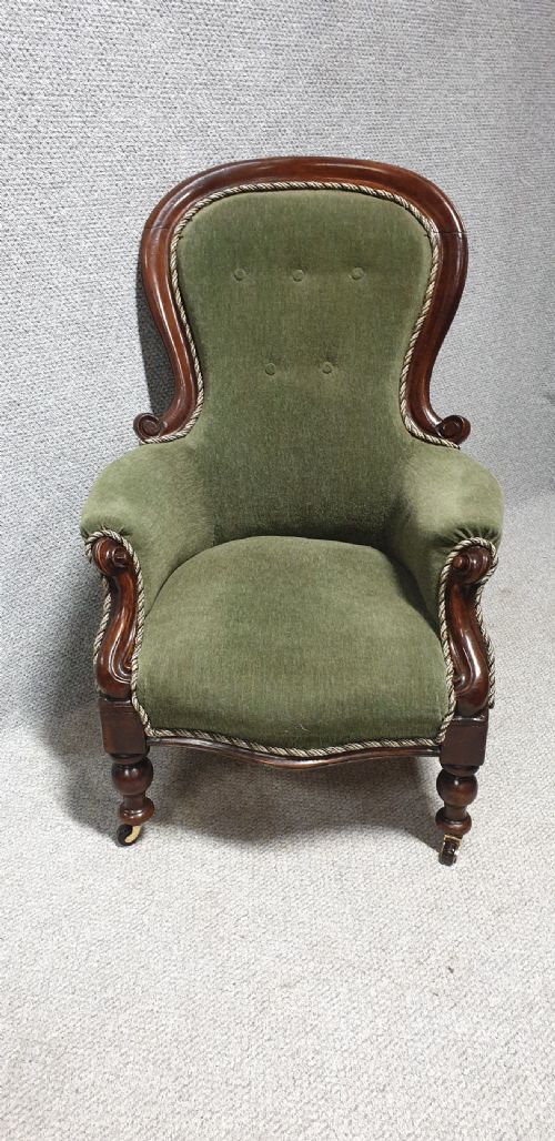 Victorian Mahogany Armchair