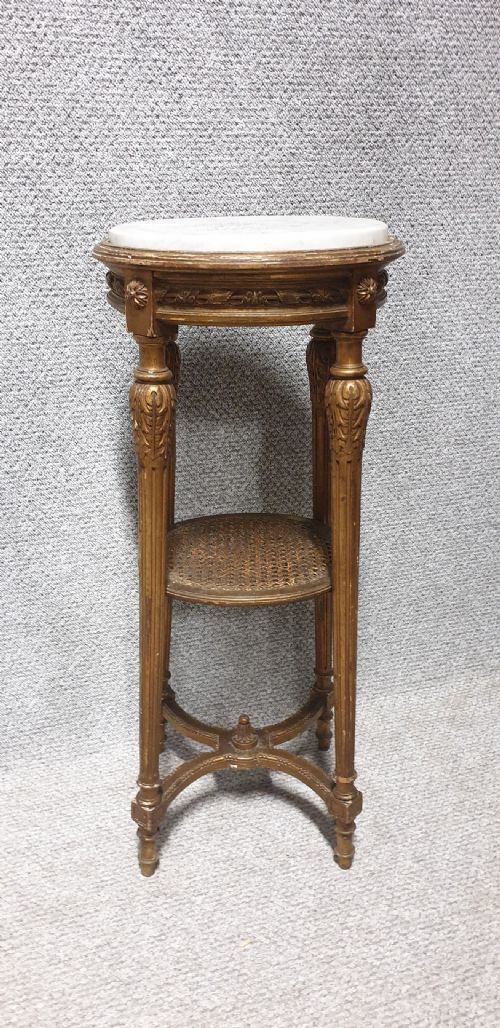 Gilt and Bergere Stand