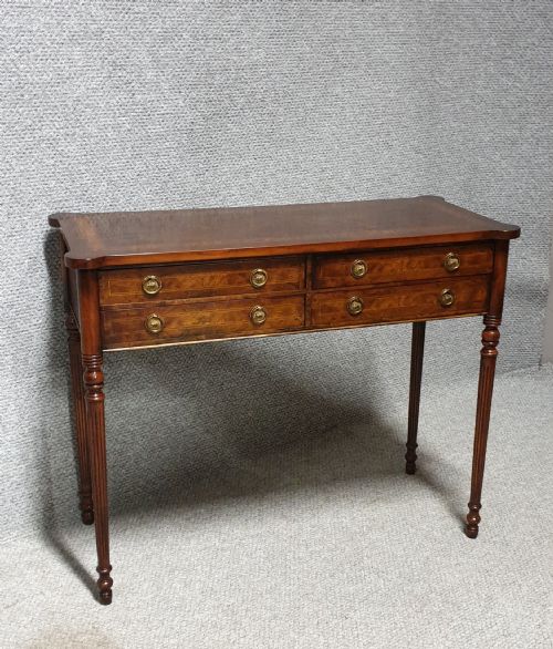 Burr Walnut Side Table