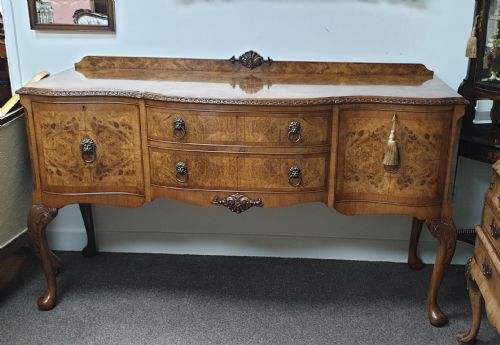 Outstanding Burr Walnut Sideboard