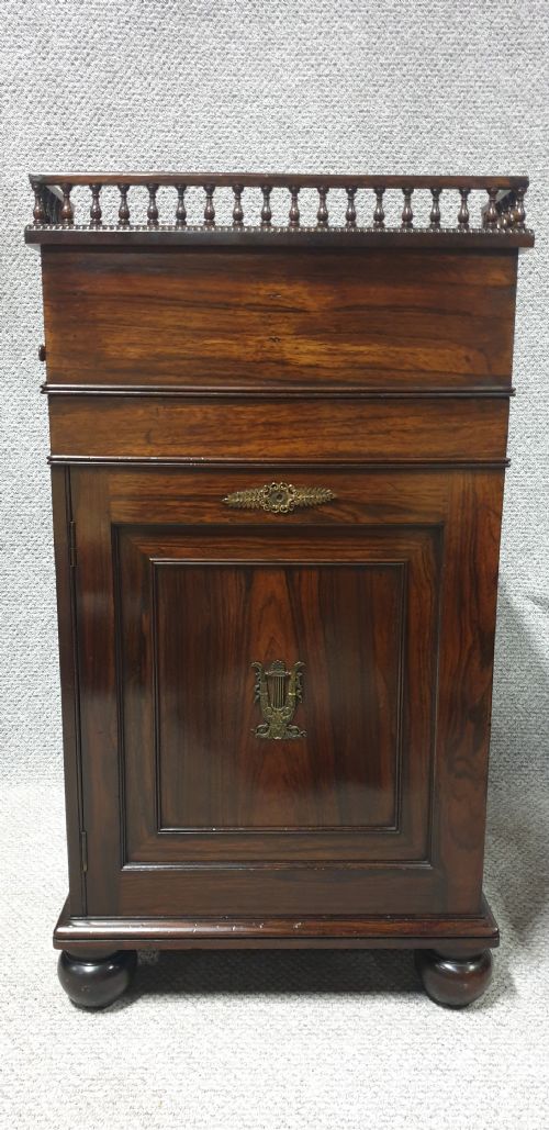SUPERB REGENCY ROSEWOOD DAVENPORT DESK - ADDITIONAL PHOTO 9