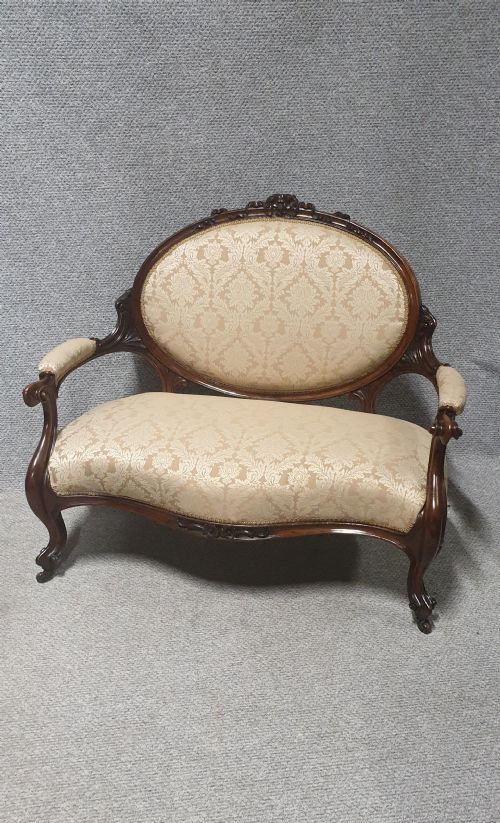 Superb Two Seater Victorian Sofa