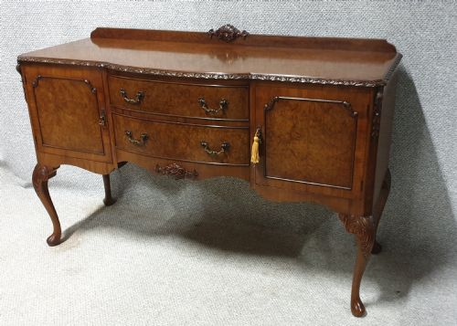 Good Burr Walnut Sideboard