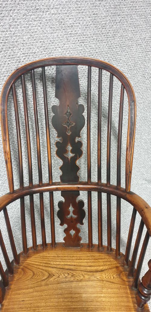 YEW WOOD WINDSOR CHAIR - ADDITIONAL PHOTO 3