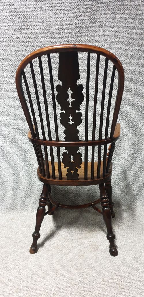 YEW WOOD WINDSOR CHAIR - ADDITIONAL PHOTO 5