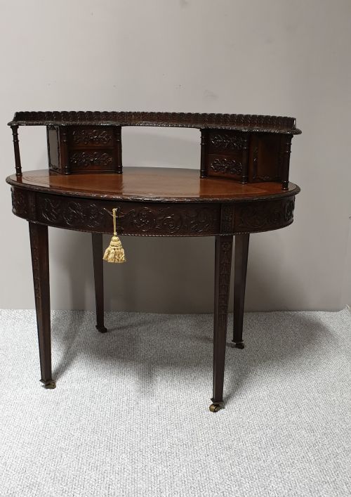 Irish Mahogany Desk 'Robert Strahan'