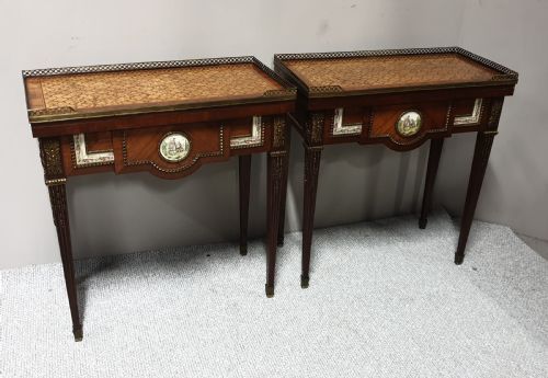 Fabulous Pair French Card Tables