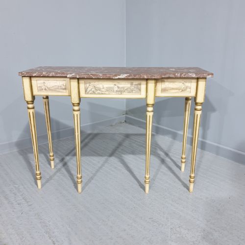 fig 1. Excellent French Breakfront Console Table