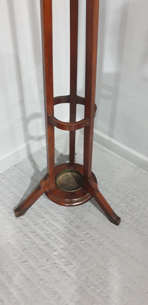 fig 1. Super Victorian Mahogany Coat Stick Stand