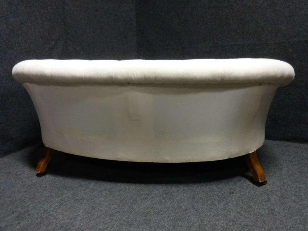 Pretty Kidney Shaped Sofa of Small Proportions View VII