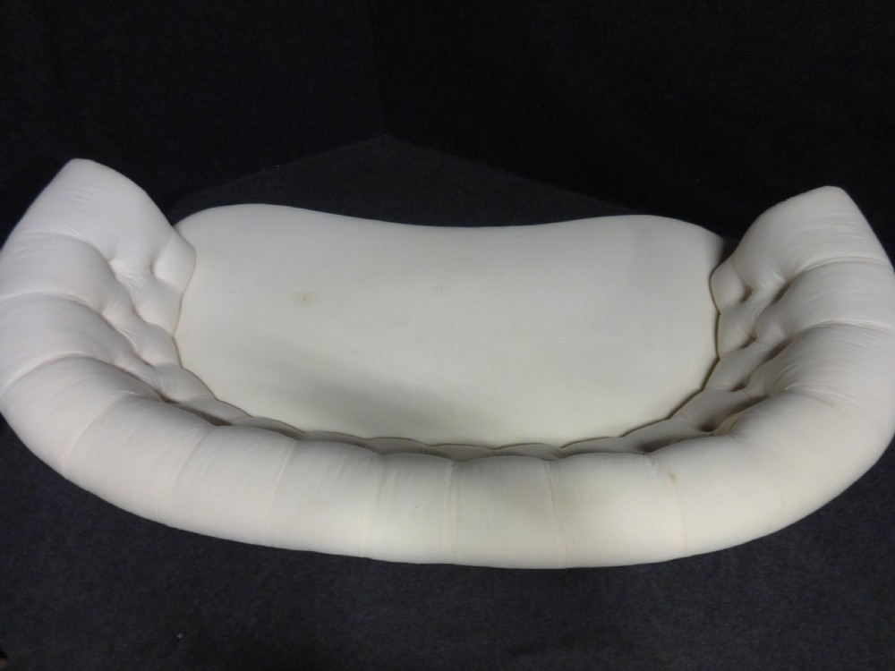 Pretty Kidney Shaped Sofa of Small Proportions View IX