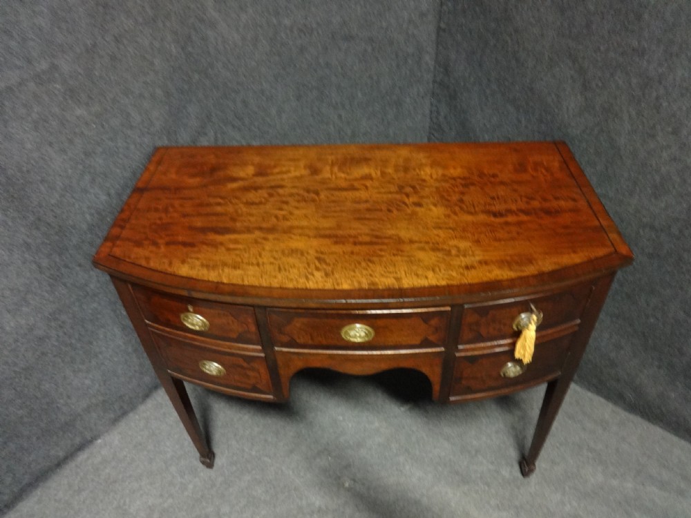 Pretty Georgian Mahogany Sideboard of Small Proportions View II