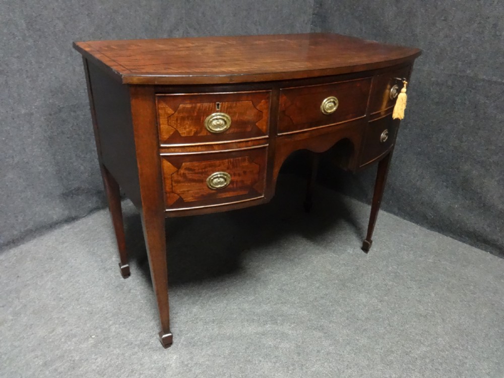 Pretty Georgian Mahogany Sideboard of Small Proportions View V