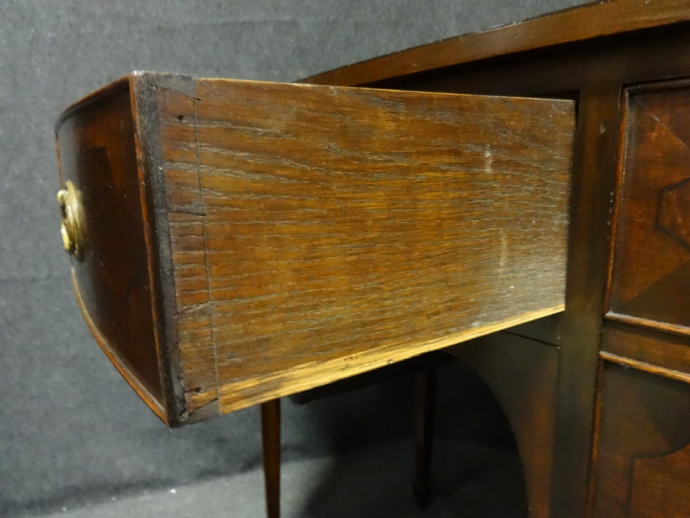 Pretty Georgian Mahogany Sideboard of Small Proportions View IX