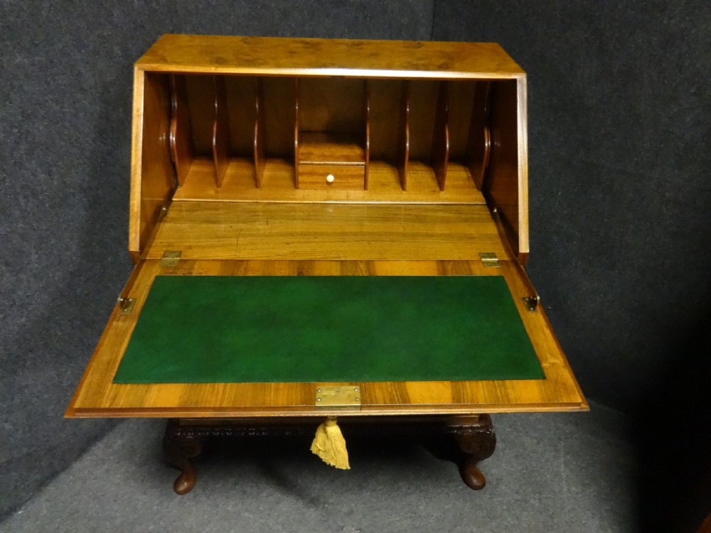 Top Quality Burr Walnut Bureau View VII