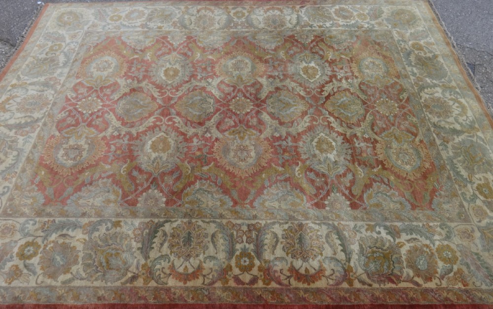 Lovely Large Hand knotted Carpet View V