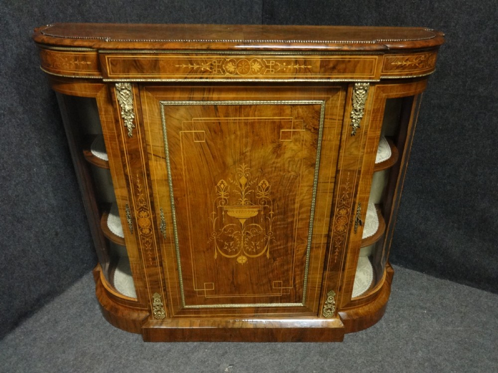 Wonderful Walnut Credenza of Small Proportions View II