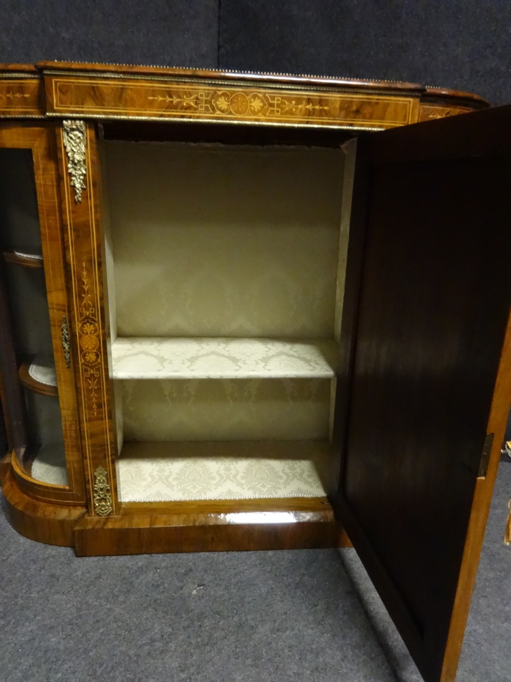 Wonderful Walnut Credenza of Small Proportions View XIII
