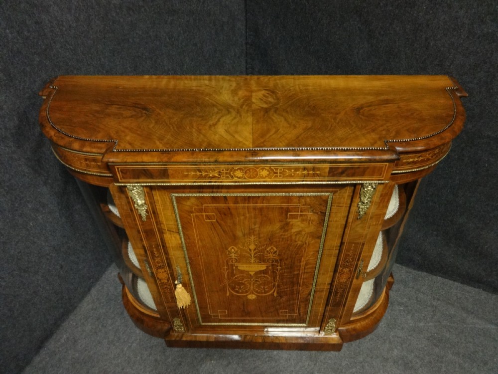 Wonderful Walnut Credenza of Small Proportions View XV