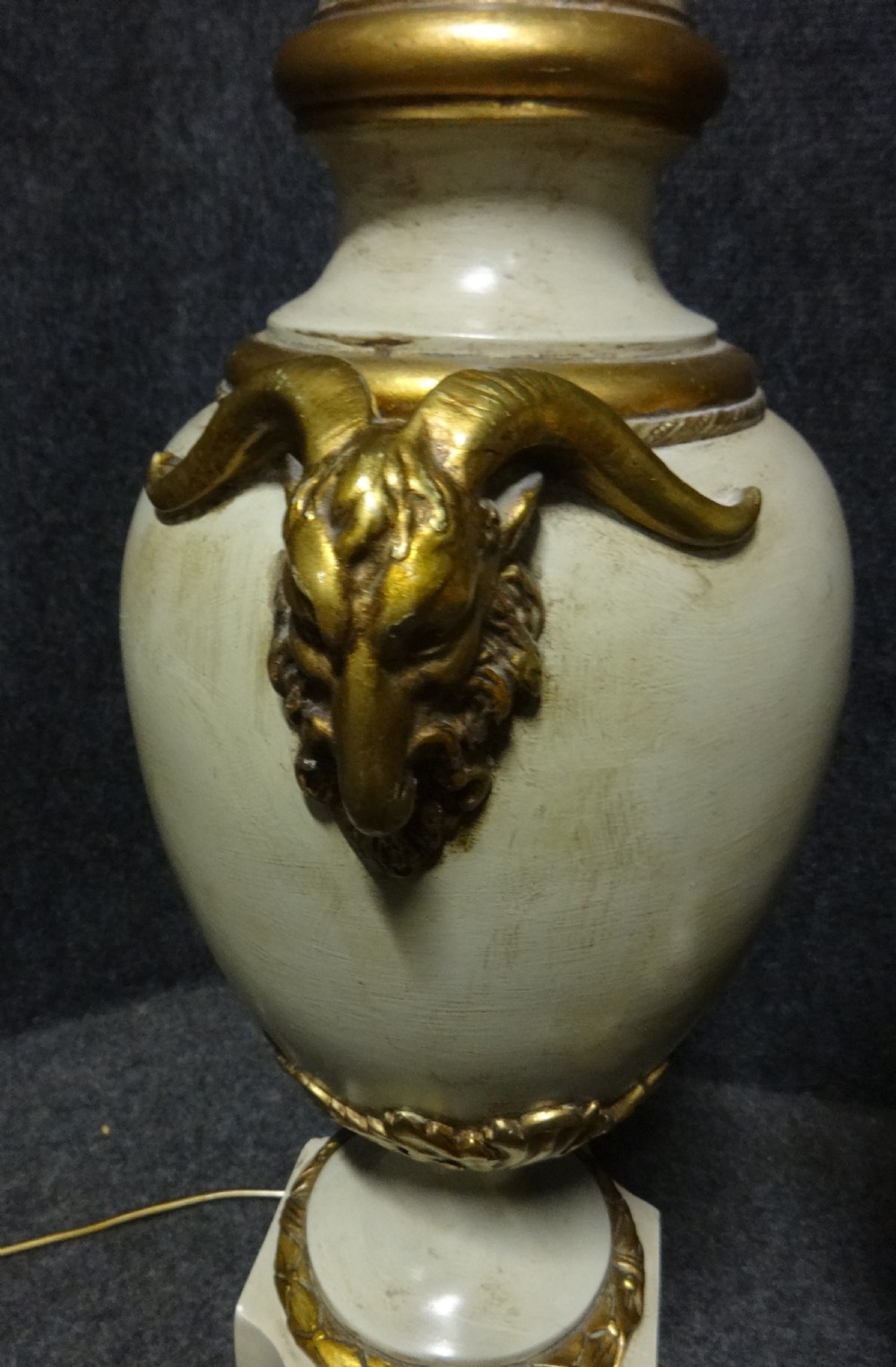 Pair of Large French Table Lamps View V