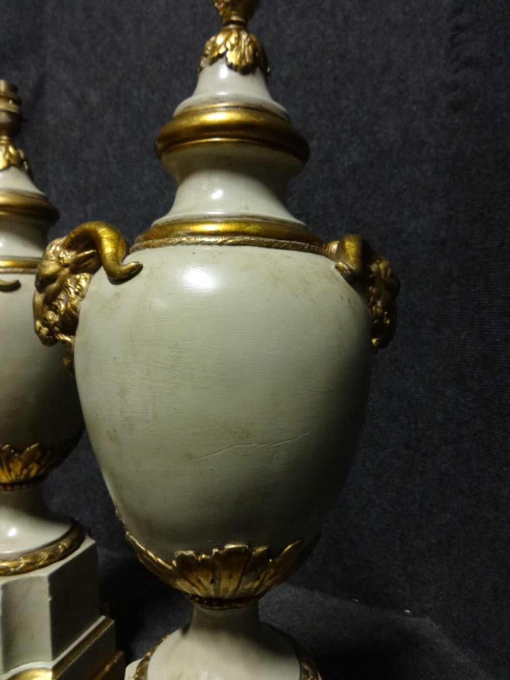 Pair of Large French Table Lamps View IX