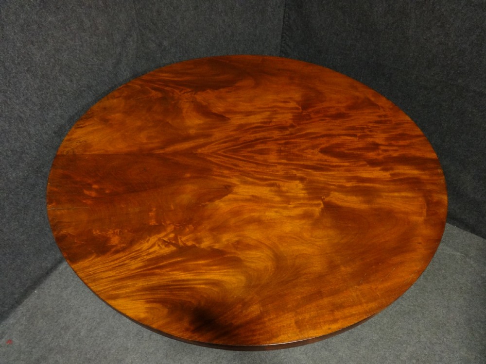 Good Mahogany Pedestal Dining Table View IV