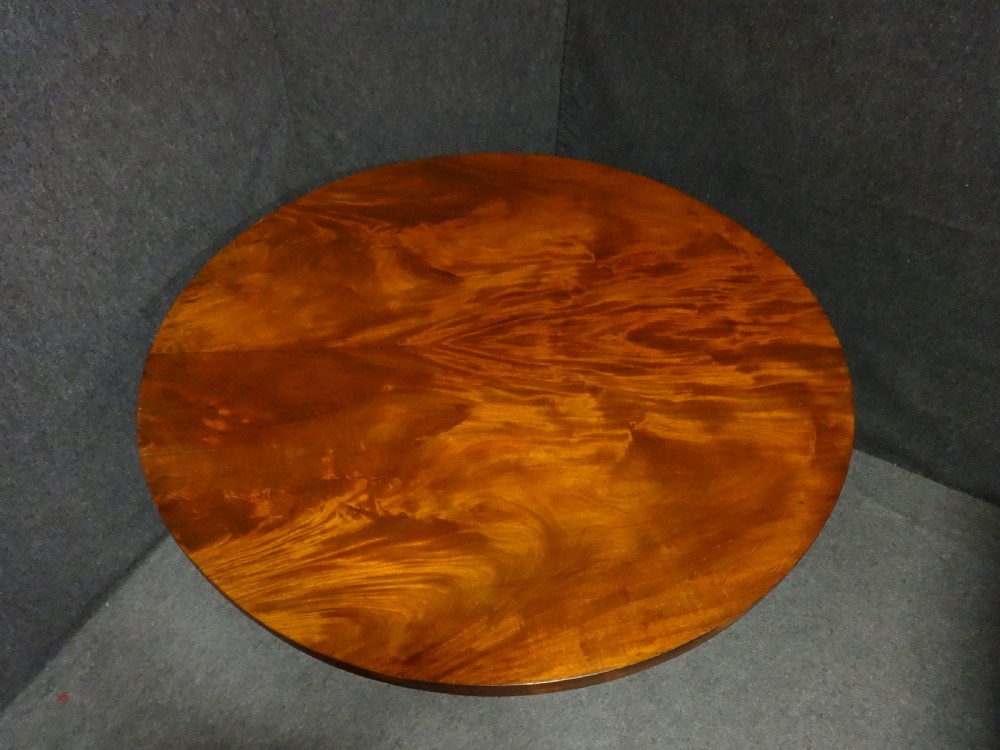 Good Mahogany Pedestal Dining Table View V