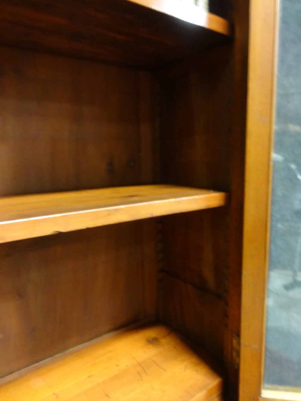 Very Good Quality Mahogany Bookcase on Cabinet of Small Proportions View X
