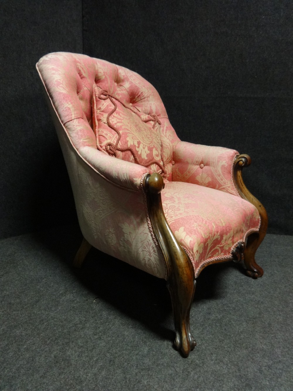 Good Victorian Rosewood Armchair View IV
